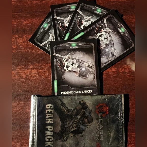 RARE Gears 4 Booster Packs (OPENED) - Picture 6 of 11